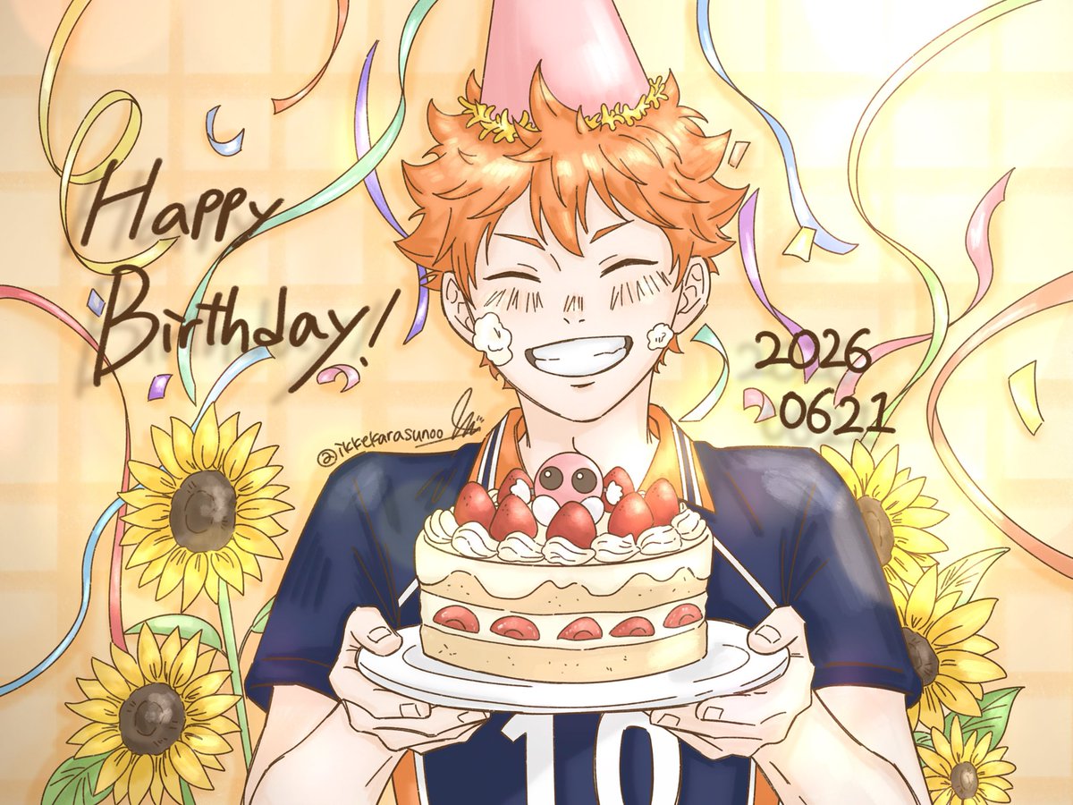 ikkekarasunoo's tweet photo. #日向翔陽生誕祭2026 

히나타 생일 축하해!!🧡 https://t.co/GvC2HFbbJF