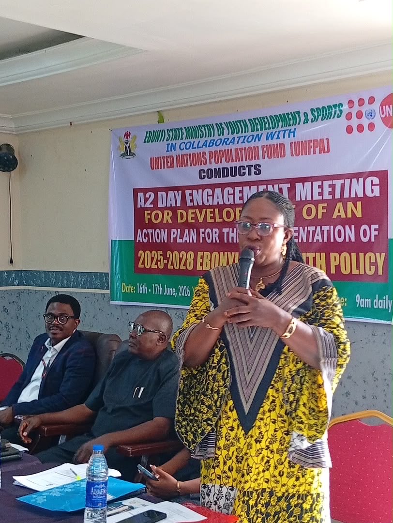 muriel_mafico's tweet photo. 📍#Ebonyi 🇳🇬

From Policy to implementation. 

#Ebonyi, takes important steps to develop State #Youth #Policy Action Plan, turning vision into concrete actions. 
 
With support from @UNFPANigeria and partners Ebonyi is poised to have stronger youth programs, better opportunities for to invest in youth. 

#youthleadingchange