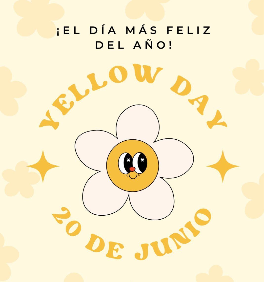 arturosalazari's tweet photo. #20DeJunio2026 ... #UltimoDiaDePrimavera ...
#YellowDay #DiaAmarillo ...
😃🙌💛🌞🌻🌼🍋🎗🎁🔅🔆✨️🌛...
#ElDiaMasFelizDelAño ...
Que así sea con más frecuencia para todos; me incluyo ☝🏻🧔🏻‍♂️ ... https://t.co/xj7lQB9w9H