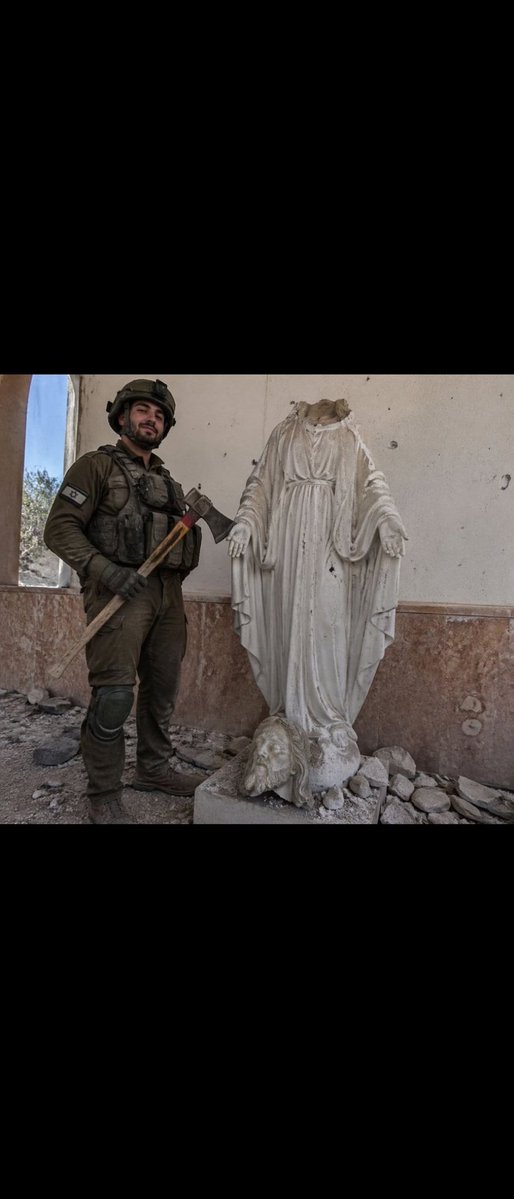 mosesswsf's tweet photo. @SenRickScott Israeli terrorists beheading jesus. https://t.co/HhZWxaVUJ1