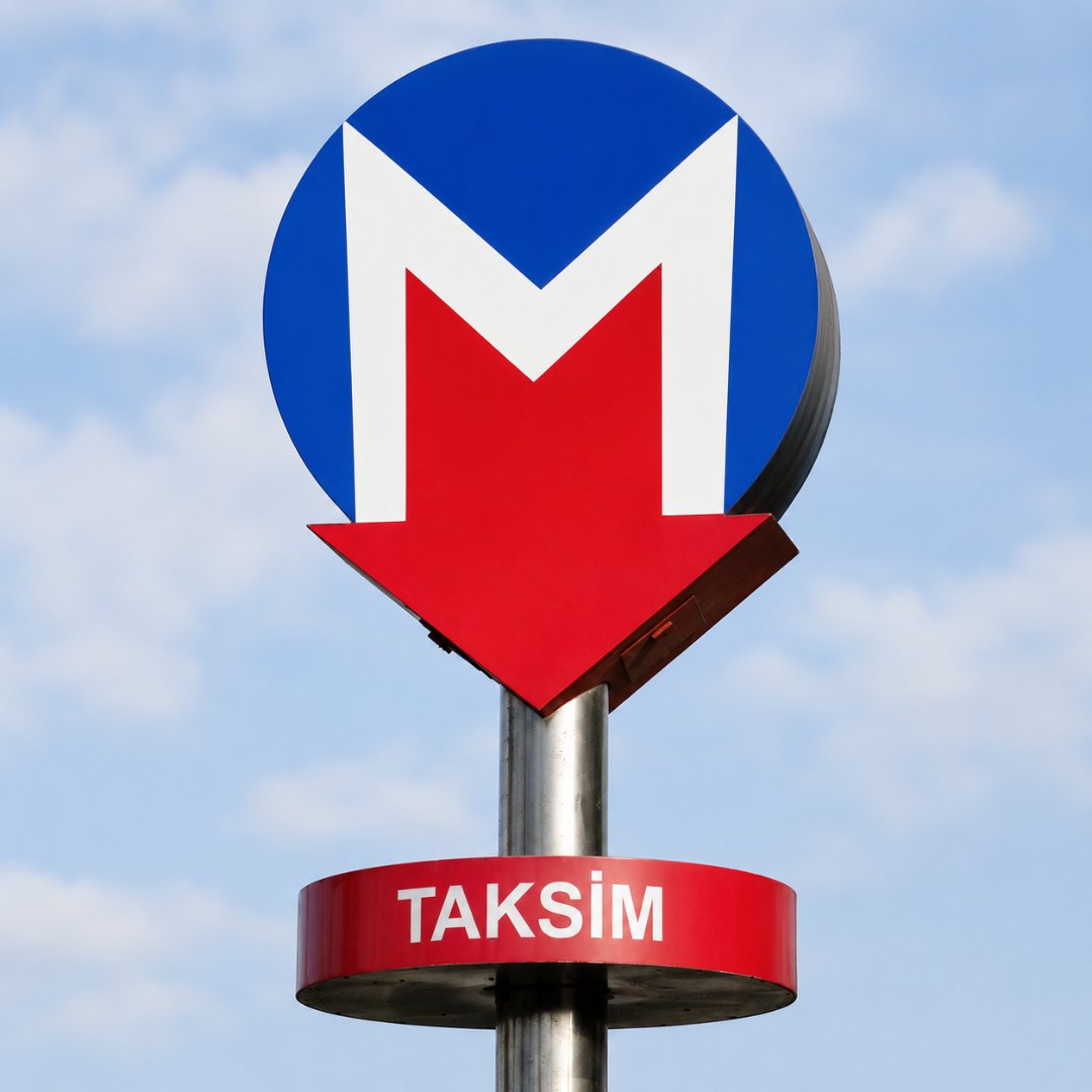 pusholder's tweet photo. 21 Haziran Pazar günü saat 10:00 itibarıyla ikinci bir duyuruya kadar; M2 Yenikapı-Hacıosman Metro Hattının Taksim istasyonu ve ⁠F1 Taksim-Kabataş Füniküler hattı kapalı olacak. https://t.co/CE1lD9tGH2
