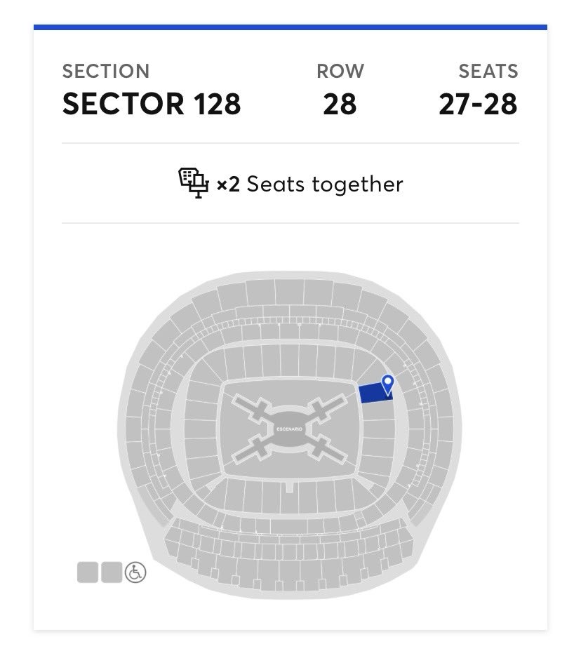 swag_vante's tweet photo. BTS KONSER BİLET SATIŞ 
Yer: Madrid
Gün: 27 Haziran cumartesi 
Fiyat: 315€ (Aisle Seating koltuk)

Duruma göre fiyatı da konuşuruz.
Elimde 1 bilet kaldı o da 27. Koltuk https://t.co/nVuHDewBLt
