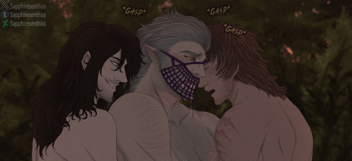 SapphTheDragon's tweet photo. Something-something just got posted in its full version on  @SapphNSFWZone  😏🔞
Revenge is best served... tight. https://t.co/ThFFEnEg4K