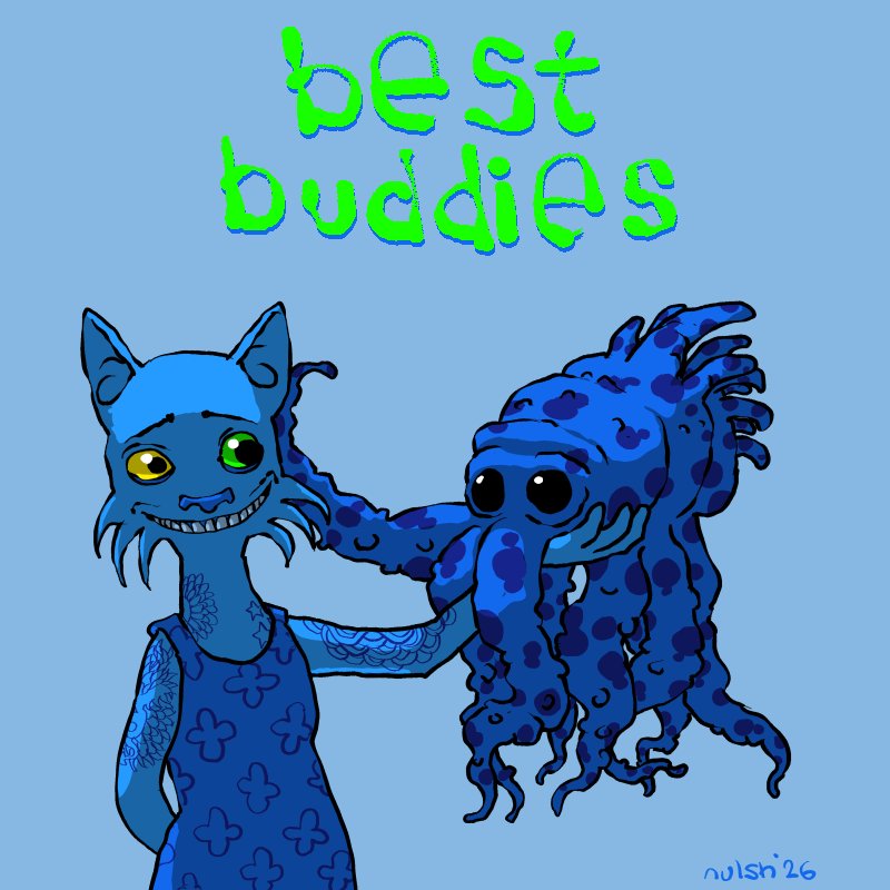 Nulsh's tweet photo. Best buddies. https://t.co/iRqlJj9XiA