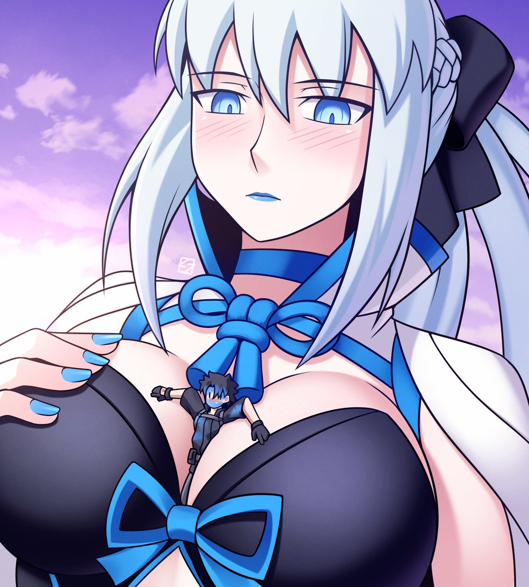 TiredThunder's tweet photo. morgan's lipstick (comm for @VentusX24) 💋 https://t.co/h5QNGTsH5N
