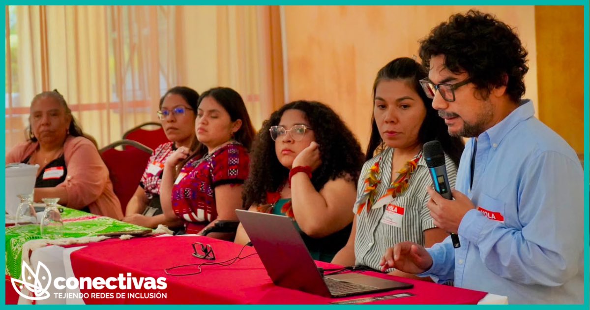 conectivas_org's tweet photo. La defensa de la tierra también necesita nuestras voces.

Nuestras compañeras Isela y Flory participaron, en representación de Conectivas, en el Segundo Encuentro Anual de Pueblos Indígenas Latinoamericanos, compartiendo panel con mujeres de Guatemala, Brasil y Perú. https://t.co/BTjOhlGwTc