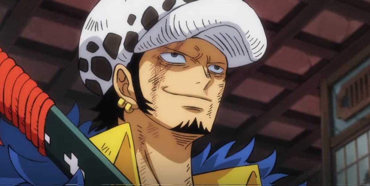 beomiiongcherry's tweet photo. lui che sorride quando Momo ha detto che luffy sconfiggerà Kaido :( https://t.co/HMqazAzc0c
