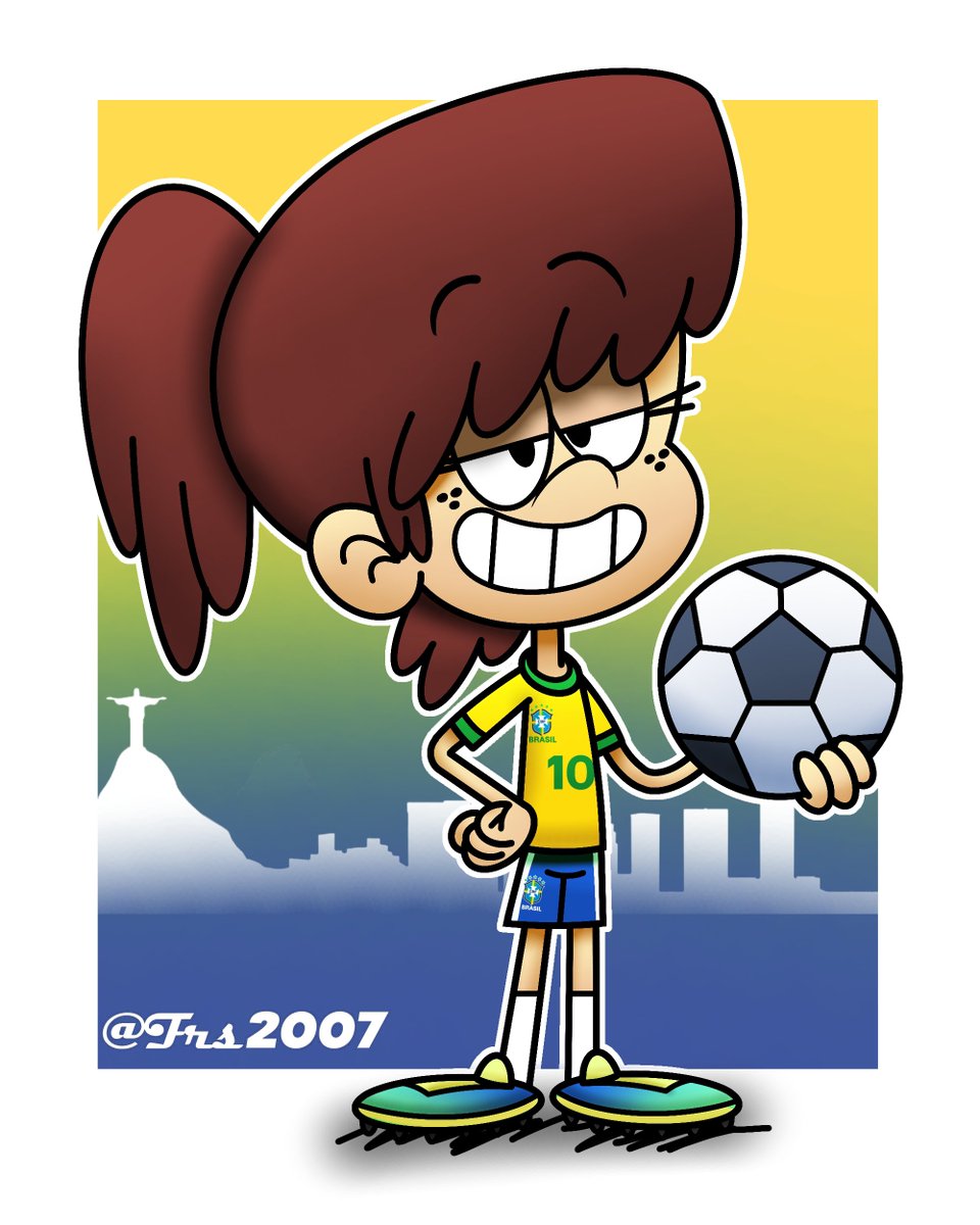 felipe210707's tweet photo. Lynn is fully prepared for the 2026 World Cup with a somewhat... Brazilian touch. 🇧🇷⚽✨

#TheLoudHouse #Fanart #loudhouse #loudhousefanart #DigitalArt
#CartoonArt #LynnLoud #Cartoon #Frs2007 #drawingart #Nickelodeon #Artwork #WorldCup2026 #BrazillianNationalTeam https://t.co/Wp8lpsS6RN