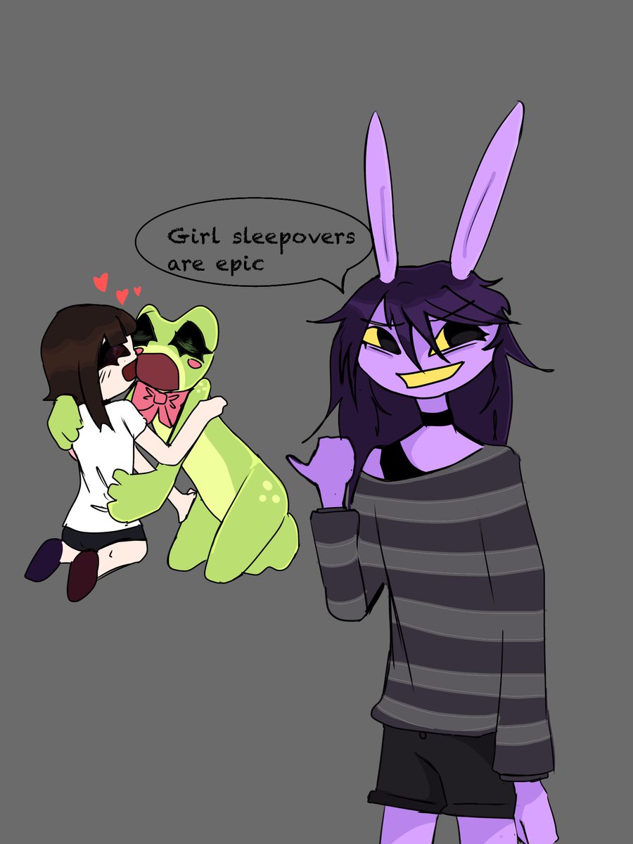 AngelsF4ngs's tweet photo. Jax confirmed invited to the sleepover 
#tadc #jax #ribbit #pomni https://t.co/S0guZUls5y