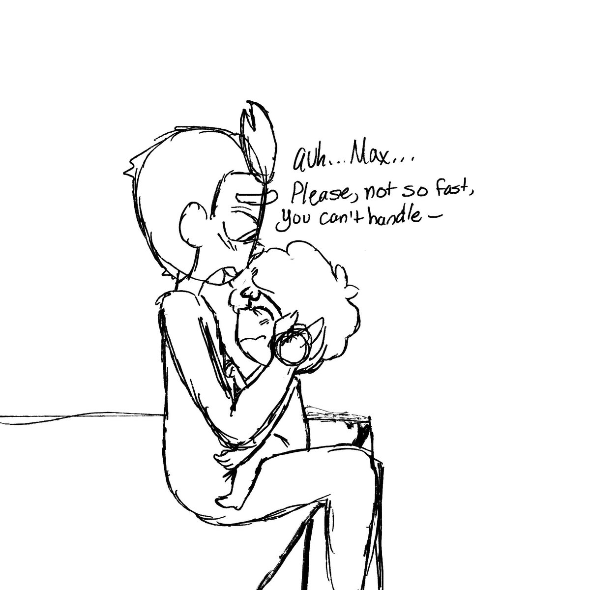 maxviid's tweet photo. Old lil #maxvid fucking doodle comic I did… really hated it which is why I never posted it but I am now, tho tbh I could see this getting my acc exploded LMAO https://t.co/qvW9fr4C9w