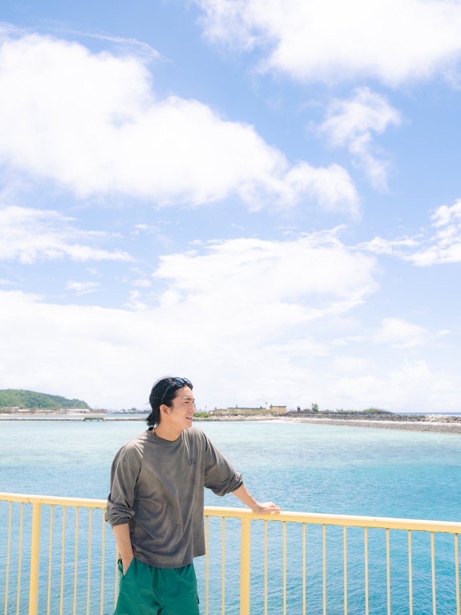 tx_guamproject's tweet photo. ˗ˏˋ✈️off shot☁️ˎˊ˗

#私があなたといる理由 特別編
〜グアムがくれた、あの日の続き〜

🧳綺麗な空を見つけた花
🤿海が似合う海里

梅雨の時期ですが素敵なグアムの景色を
6月24日(水)の放送でお楽しみください☀️

✅TVerのお気に入り登録もぜひ
https://t.co/BSJUkf9A7r

#前田公輝 #宮内ひとみ https://t.co/ivQo74slbp