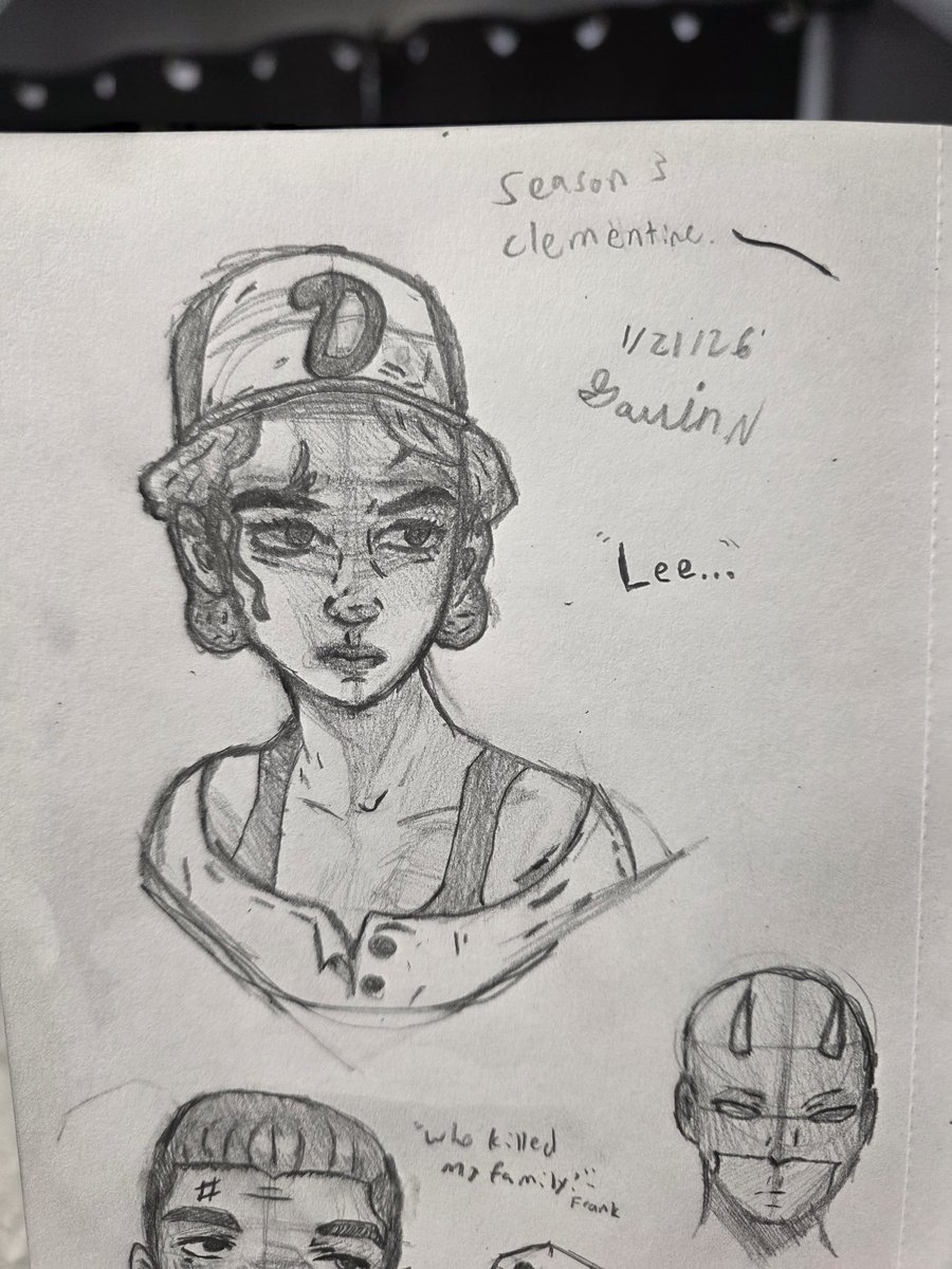 NotoriousNapo's tweet photo. Clementine #twdg #artㅤㅤㅤㅤ #sketch https://t.co/Vsx2YgBY3T