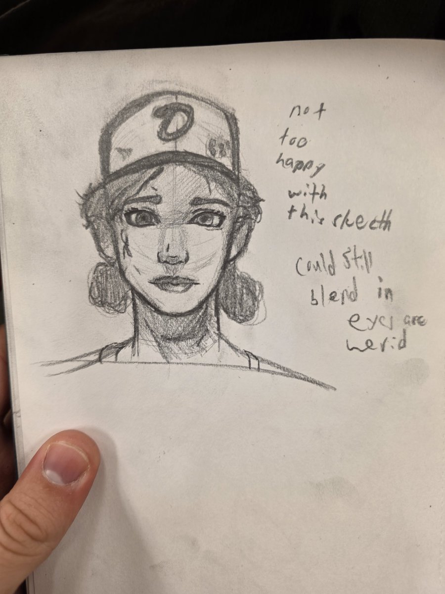 NotoriousNapo's tweet photo. Clementine #twdg #artㅤㅤㅤㅤ #sketch https://t.co/Vsx2YgBY3T
