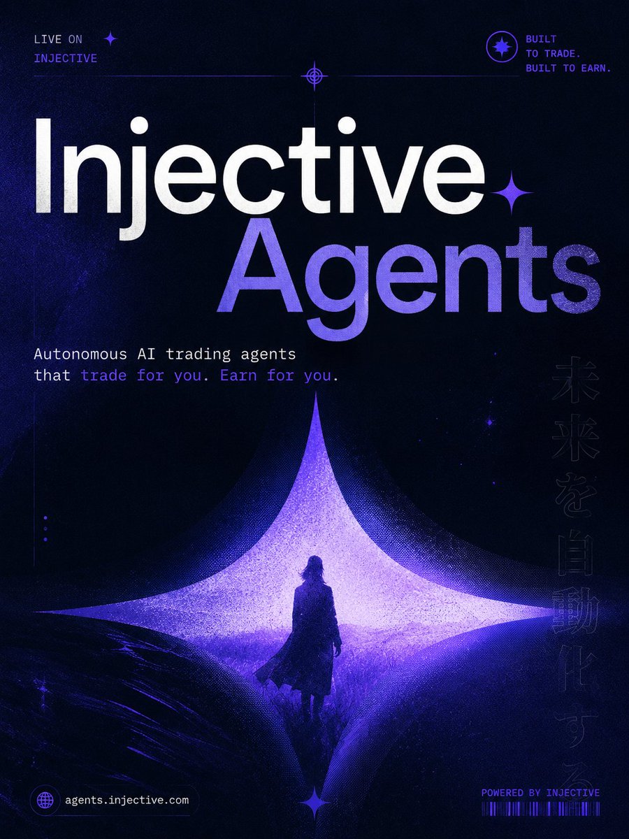 Aether_Inj's tweet photo. The 24/7 grind of crypto is exhausting. Someone is always watching a chart at 3 AM.

why are we still doing that manually?

@injective just dropped AI agents that can run your strategies and trade for you on-chain 24/7. We’re finally moving past dumb, basic bots. https://t.co/deZOtGnU18