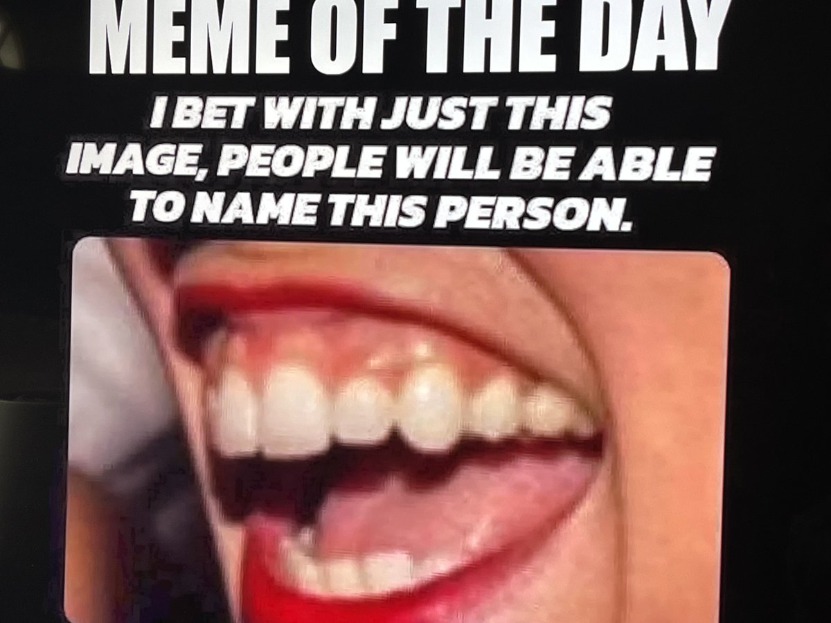 Larry1969's tweet photo. Take a guess.  But you can’t name her https://t.co/IWxjSgcH2W