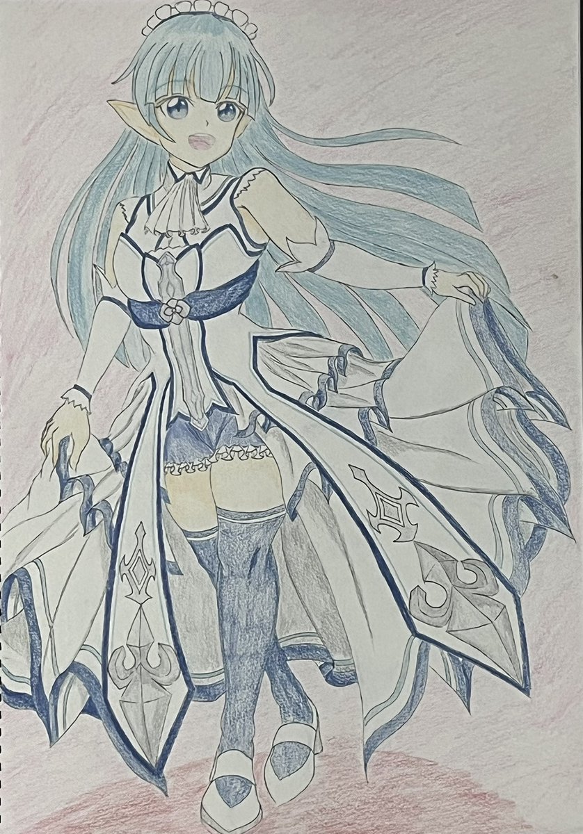 rqaRbZ1hPpJESLi's tweet photo. 6.21 SAO
レイン happy birthday🎉🎁✨

レインのブルーバージョンを描いてみた。

#手描きイラスト #SAO 
#レイン誕生祭2026 
#レイン生誕祭2026 
#sao_anime 
#sao家庭用ゲーム1000万おめでとう
#アニメ好きと繫がりたい https://t.co/SPjEadqeQ4
