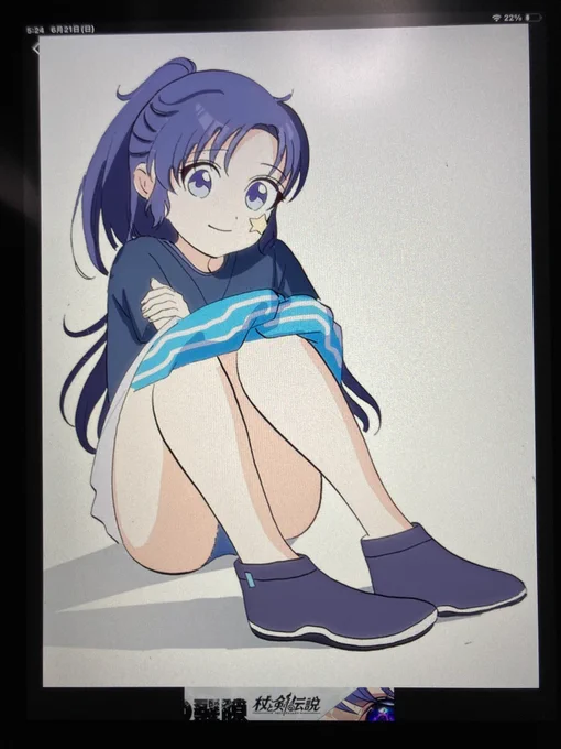 絵の状態と病気の状態リンクしすぎて怖いな、、、、1月幻聴やばかった時期だからなのかなあ