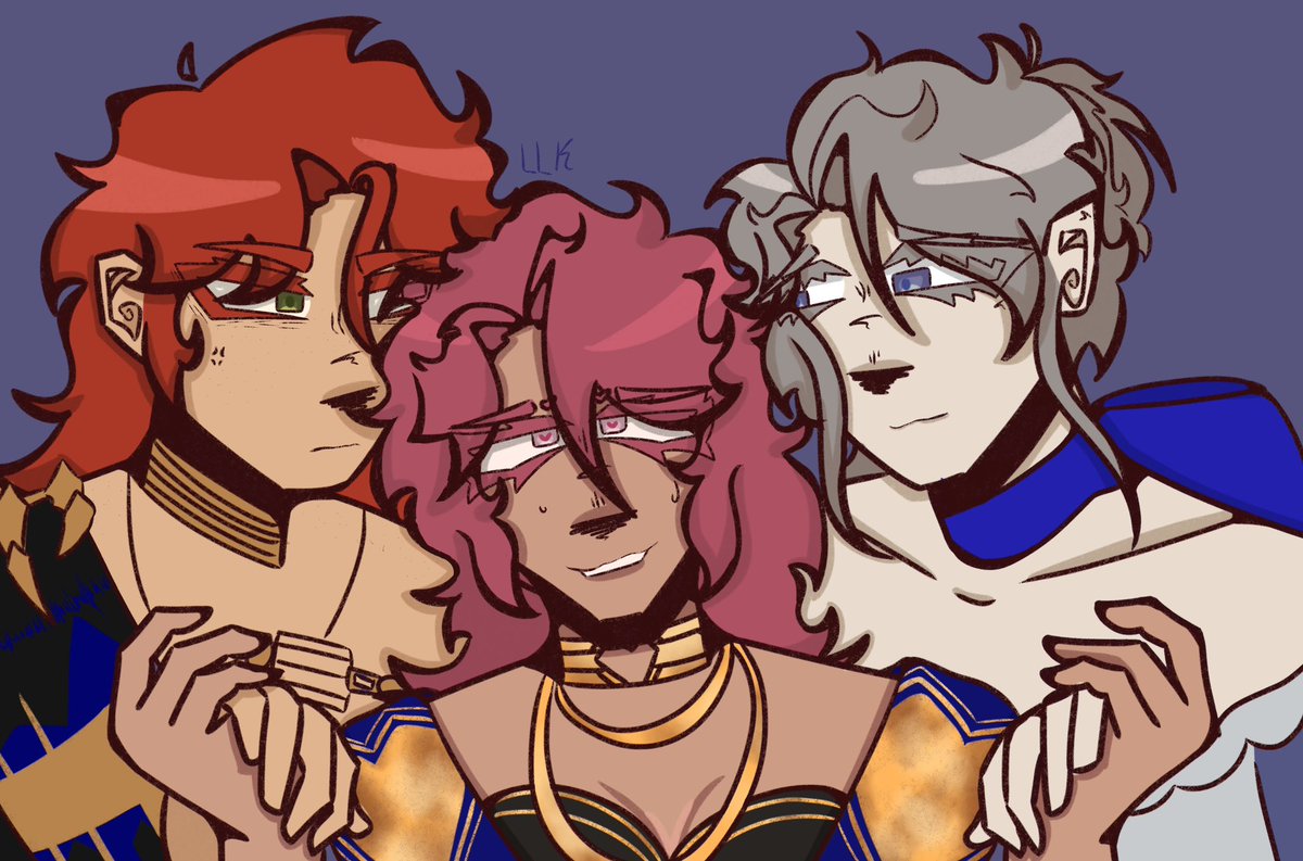 LesbianLopera's tweet photo. Uh oh. Who are you going to pick, 540? / #yumetwt #r1999twt https://t.co/53xASx2KSp