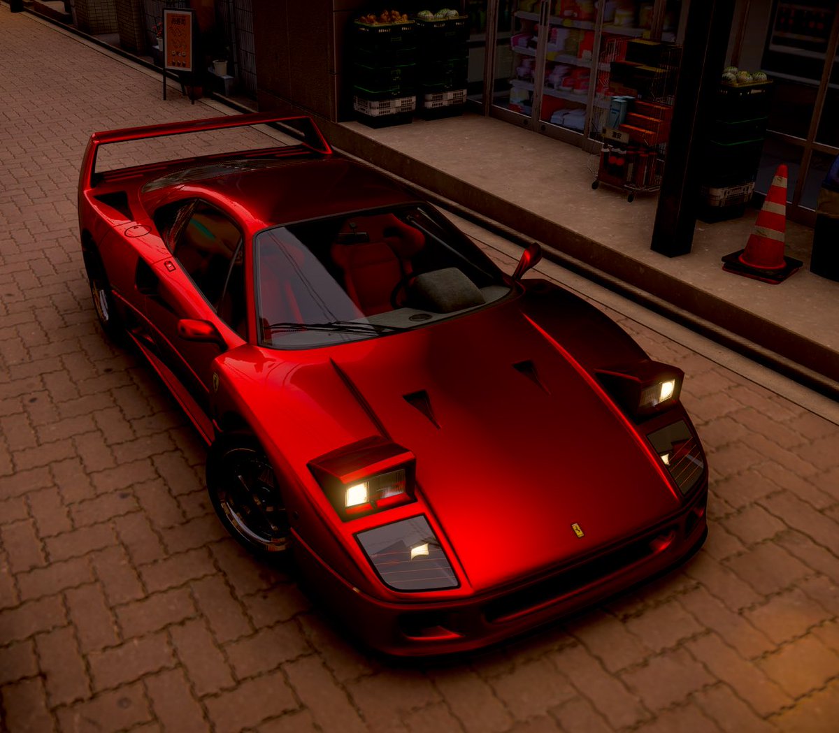 iTzzGunner_'s tweet photo. Ferrari F40 🤩🔥
#ForzaHorizon6 #fh6 #carphotography #PlaygroundGames #XBOX https://t.co/z9zqOdL81f