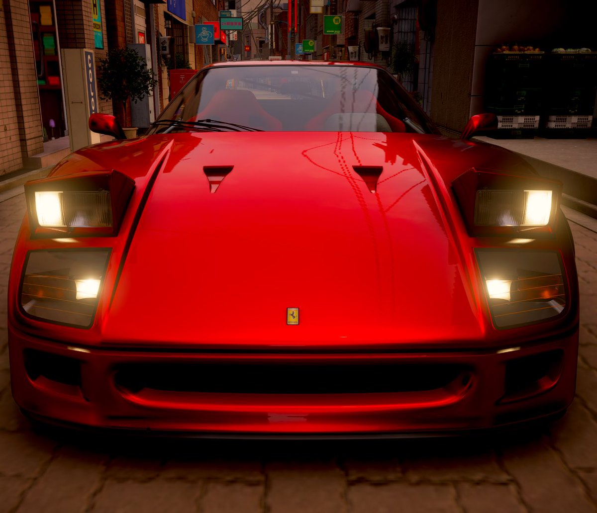iTzzGunner_'s tweet photo. Ferrari F40 🤩🔥
#ForzaHorizon6 #fh6 #carphotography #PlaygroundGames #XBOX https://t.co/z9zqOdL81f
