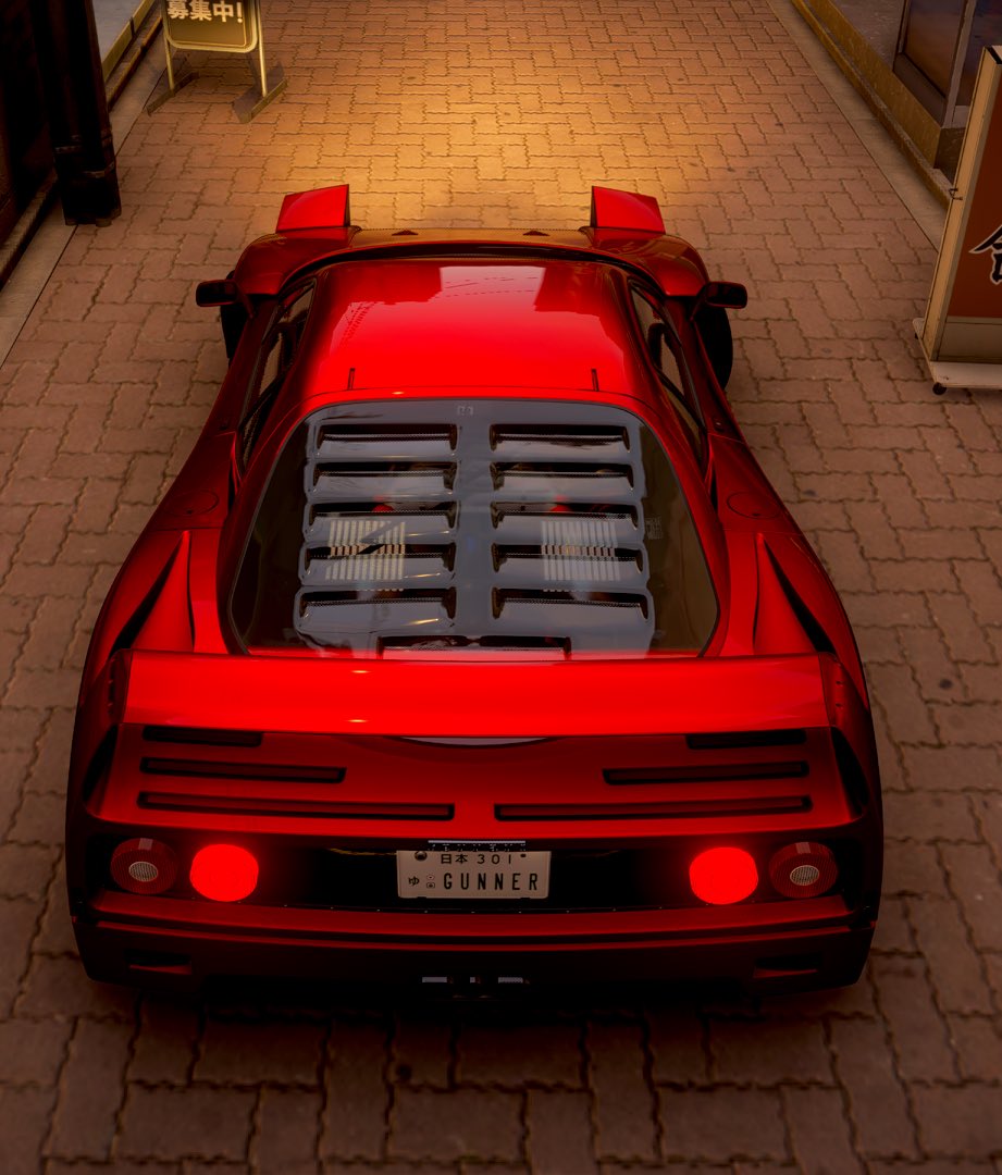 iTzzGunner_'s tweet photo. Ferrari F40 🤩🔥
#ForzaHorizon6 #fh6 #carphotography #PlaygroundGames #XBOX https://t.co/z9zqOdL81f