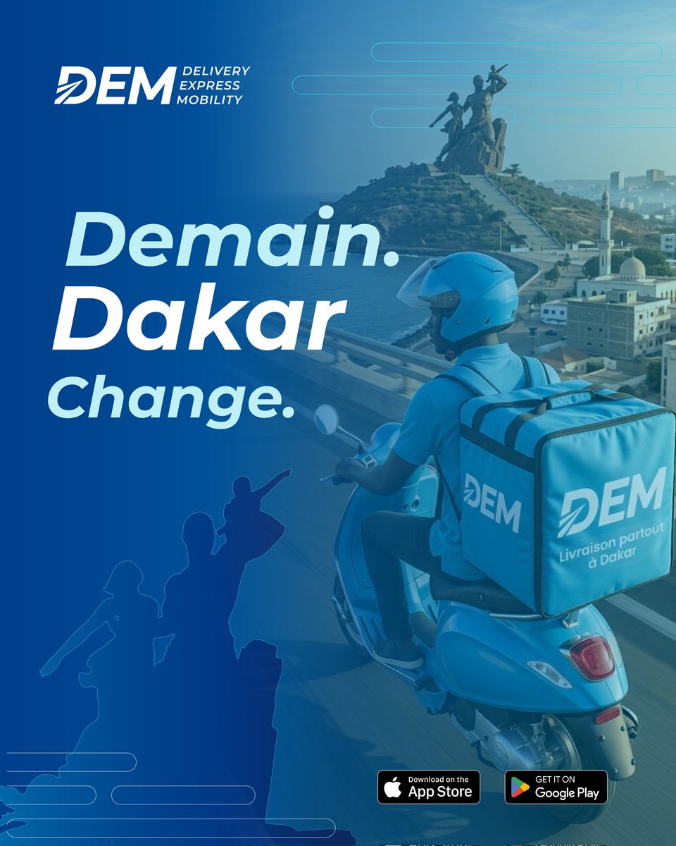Dem_Senegal's tweet photo. Tout commence par un clic.
Le reste…
Tu le découvriras très bientôt. 👀
Une idée de ce qui arrive ?
Téléchargez l’application #senegal #DEM #TL221 https://t.co/mGqmQ5nlvE