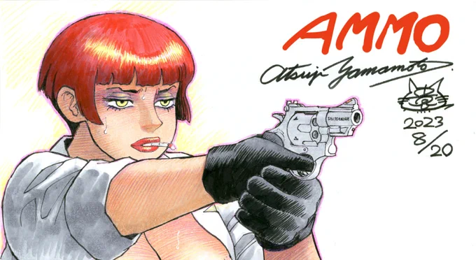 #画像フォルダの右を向いている画像と左を向いている画像を戦わせる 女刑事『弾(アモウ)』×女装囮捜査官『Mr.ボーイ』 実はどちらも全身図なんですが残念ながらお見せできません