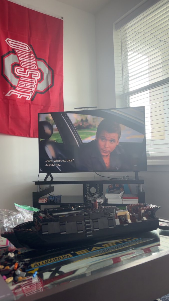 fever4thebever's tweet photo. Is this peak or am I over stimming? Entourage on, building the black pearl, simple man by Lynard skynyrd playing in the background and just cracked a beer https://t.co/mEebvzvxtI