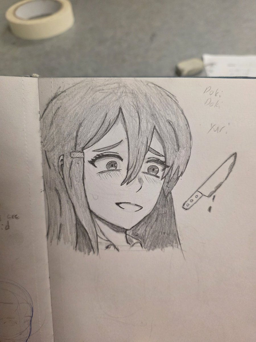 NotoriousNapo's tweet photo. Ddlc complete #ddlc #DokiDokiLiteratureClubPlus #justmonika https://t.co/jmzkq72b31