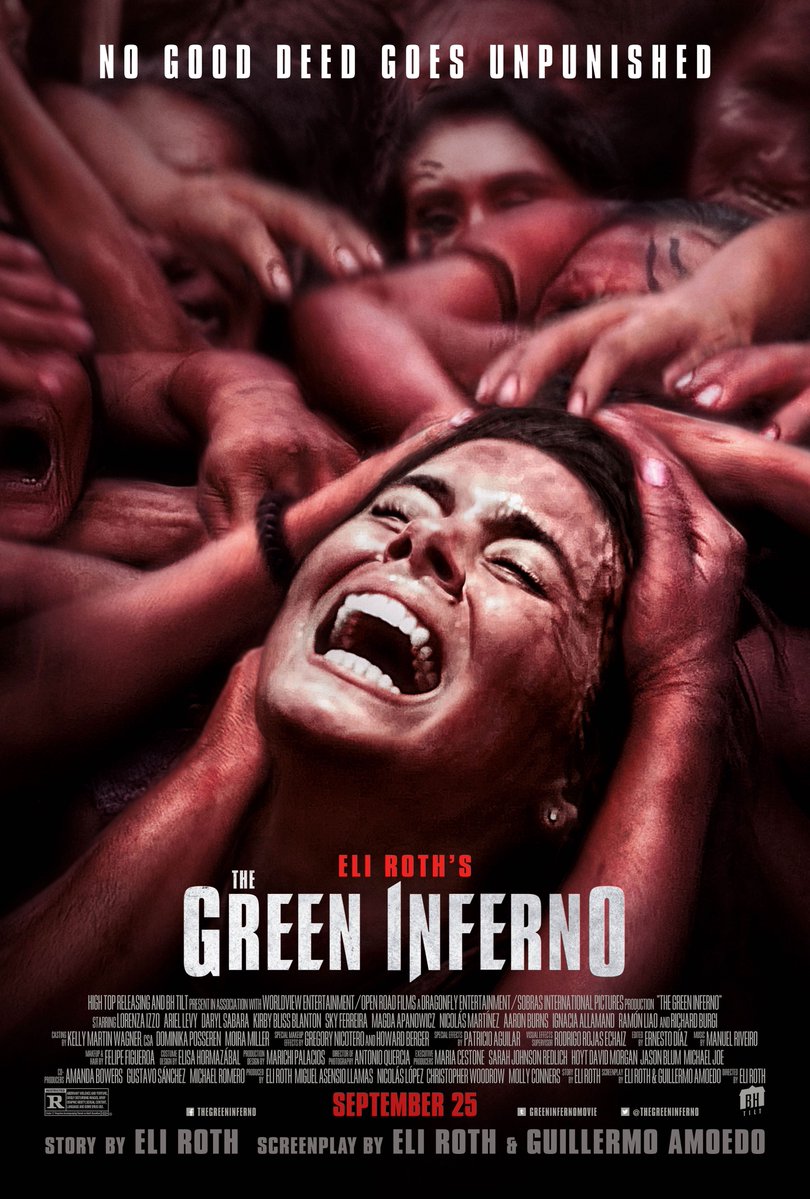 screamenstein's tweet photo. Now Watching: The Green Inferno(2013) #horrorcommunity #horrorfam #mutantfam #horrortwt https://t.co/yxqg9m3zUn