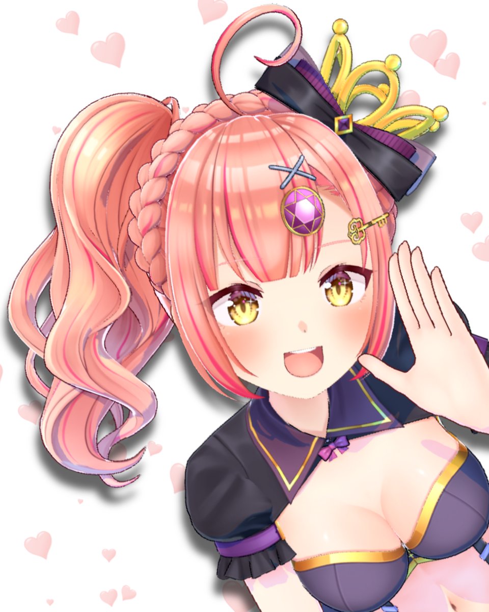 tokiwa_aino's tweet photo. フォロワーのみなさーん♡
元気ですかぁ？✨️

#おはようVtuber https://t.co/k6NLrL7aXC