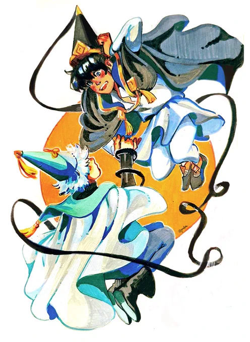 sketchbook 05 featuring orufrey #witchhatatelier