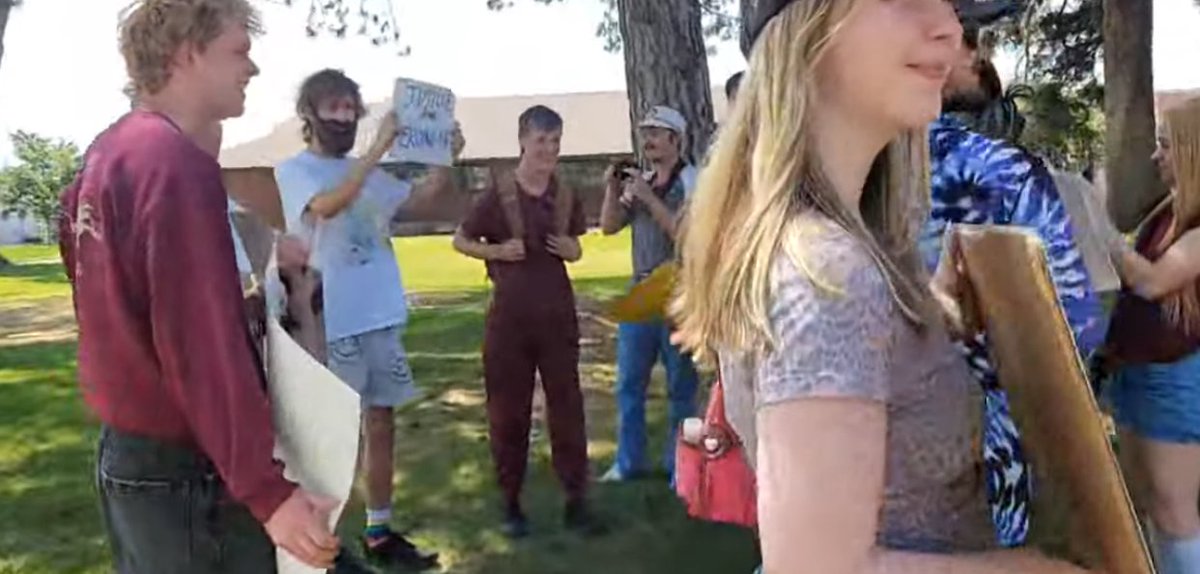 The_PunKing's tweet photo. BREAKING

Reckless Ben is at the American Fork protest. https://t.co/V74HmYABwG