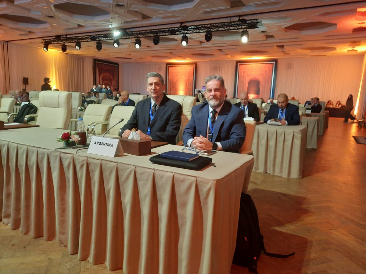 dkucawca's tweet photo. Gran honor representar a nuestro país en la Segunda Reunión Plenaria del Foro Global para la Prevención del Terrorismo Radiológico y Nuclear (Global FTPRNT). Rabat, Marruecos https://t.co/P5vc7snRXO
