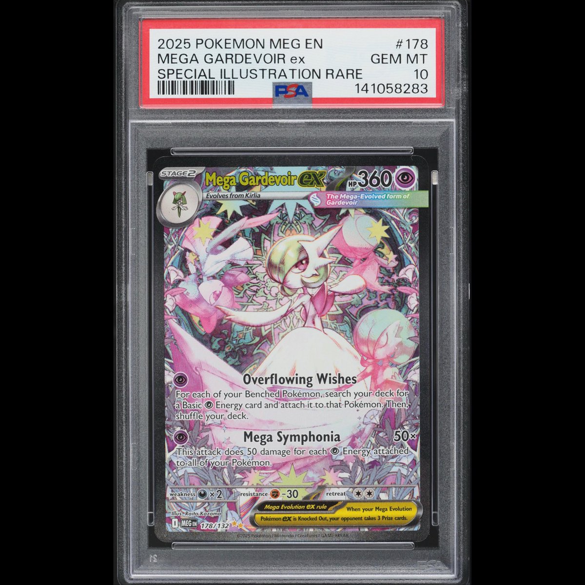 RareCandyVault's tweet photo. GEM MINT 10 - Mega Gardevoir ex 

PSA Population : 1 of 9,431

Mega Evolution 2025

178 / 132

@cgccards @PSAcard @taggradingcanada @taggrading @beckettcollect https://t.co/fKsnYMiKek