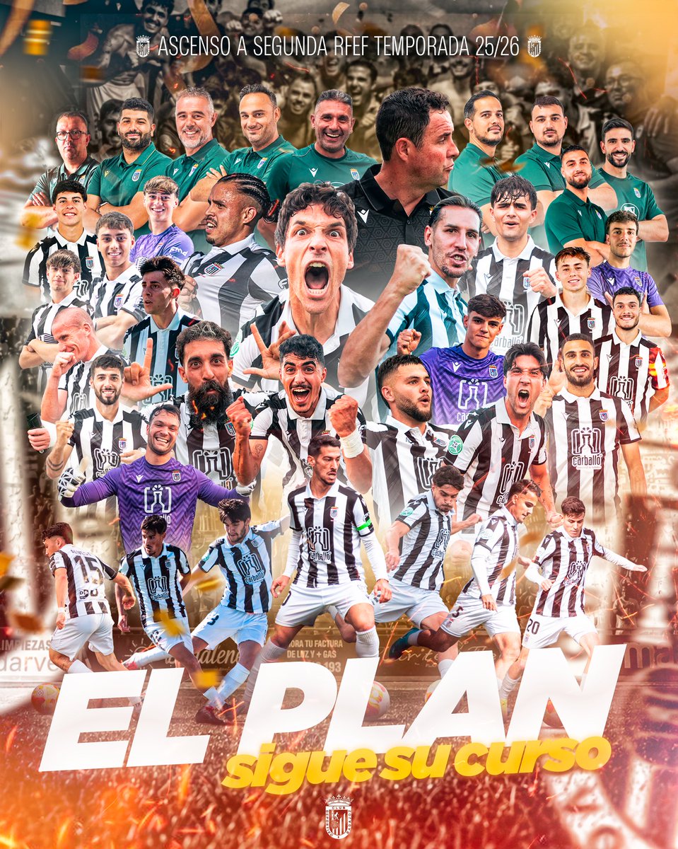 CDBadajoz's tweet photo. BLANQUINEGROS, EL PLAN SIGUE SU CURSO 🤍🖤 https://t.co/NYQBKbcHD6
