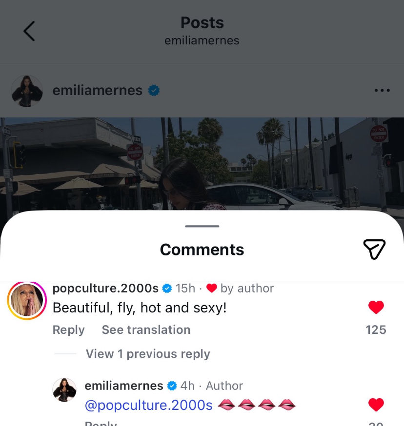 emi_lover40587's tweet photo. ¡cultura pop comentando sobre la publicación de Emilia! OMG https://t.co/TdnK53opcA