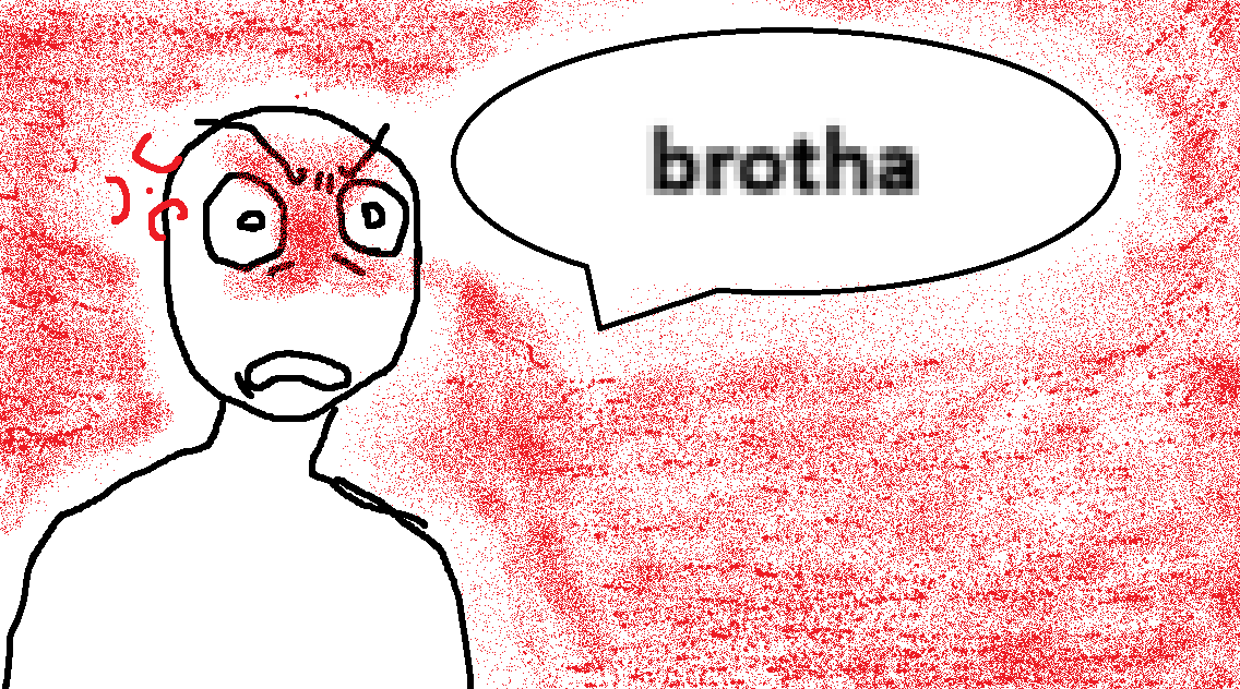 cornd0gconsumer's tweet photo. My SFM wouldn't stop crashing so I drew this in ms paint out of frustration https://t.co/UvF3XyMZ52