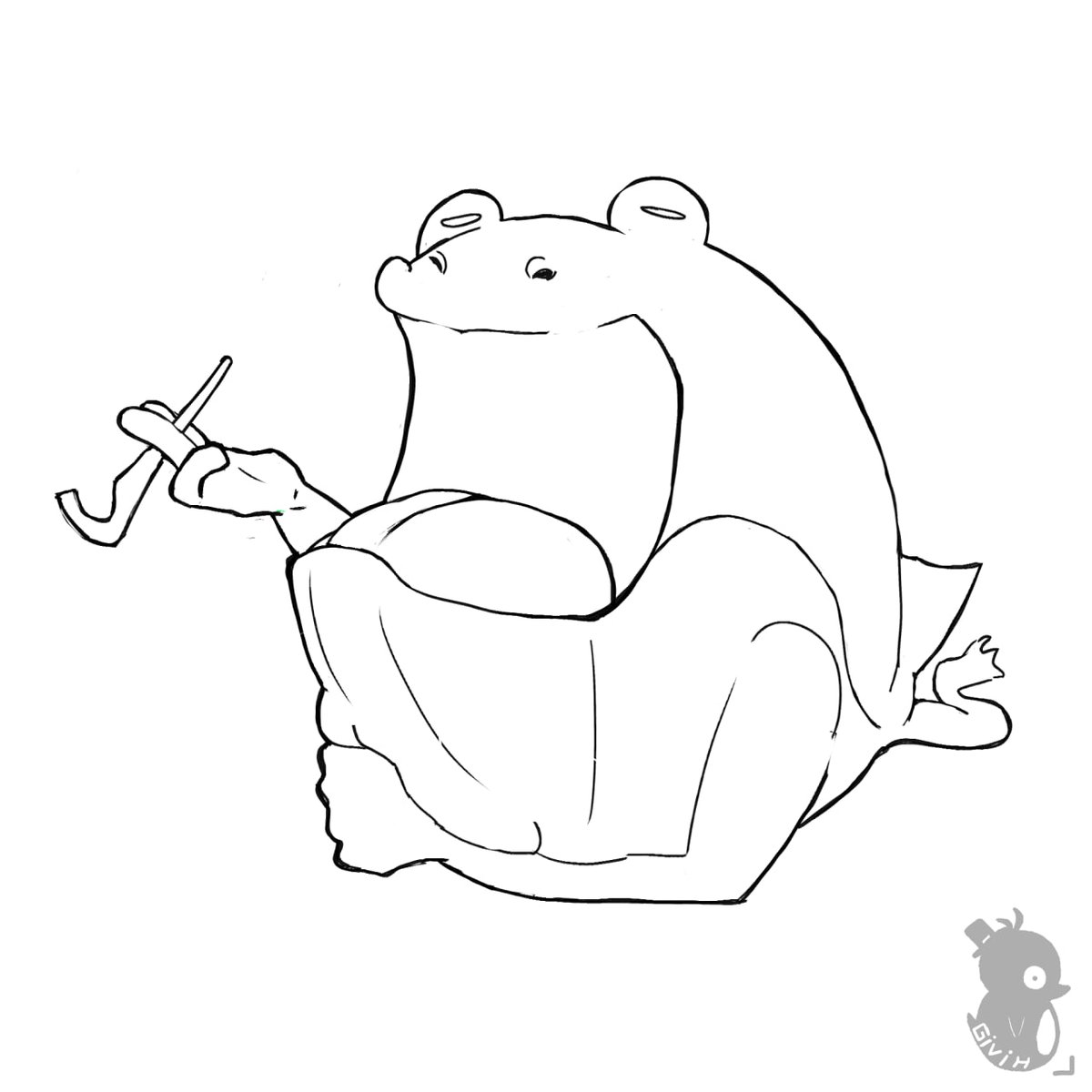 Givichum's tweet photo. I'm planning to color this drawing later, but I really liked the design I did for this character inspired by the gods of the wind from Zelda Wind Waker https://t.co/L550xMfkoI
