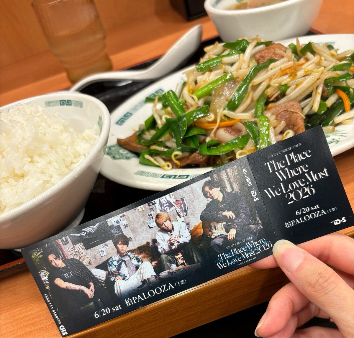 fish_star75's tweet photo. SID LIVE HOUSE TOUR「いちばん好きな場所 2026」 6/20(土) 柏 PALOOZA
ありがとうございました！ https://t.co/ah1hFaoIQt