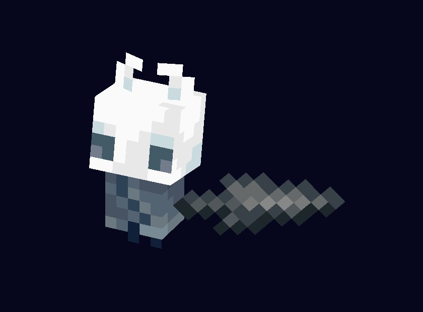 OrangeeApple42's tweet photo. Little ghost
#hollowknight #Minecraft #Blockbench #pixelart https://t.co/tPWyymDBNz