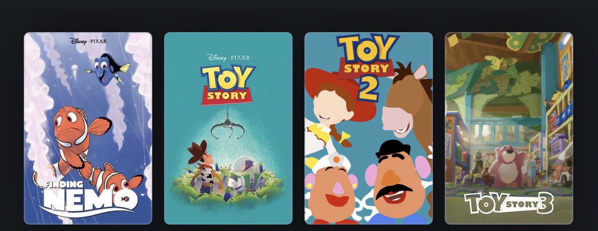 horrorvirgoat's tweet photo. This one I can participate in lol 

my top 4 Pixar movies https://t.co/hXlSdva0uk