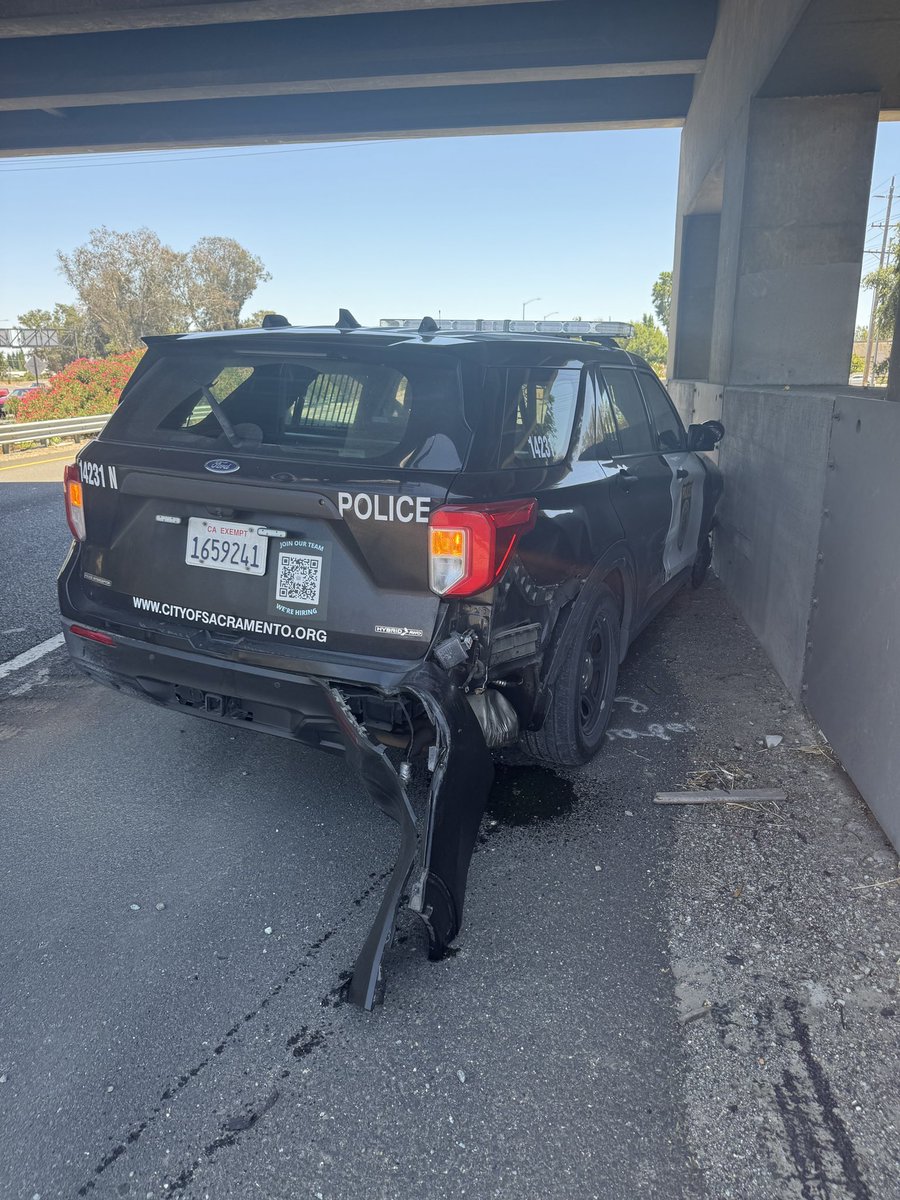 SacWalkSafe's tweet photo. This was my backup Day 94/100 #ThisIsNotNormal #Sacramento pick.  Someone stole a @SacPolice cruiser.  Not sure if he has any housing.  But SacPD is starting to remind me of the Keystone Cops.  Left keys in the cruiser.  Guy took advantage.  @tiktok @milo2solid https://t.co/nNgAbosOhO