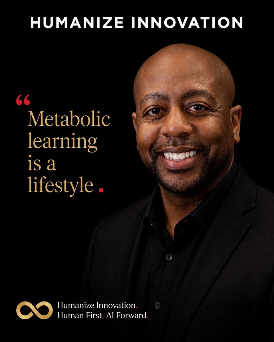 HumanizeFirst's tweet photo. Metabolic learning is a lifestyle. The faster the change, the faster we grow. Education and Enablement are the tools for real-time evolution. Keep assimilating.
#HumanizeInnovation #HumanDelta #HigherEd #MetabolicLearning #HumanFirstAIForward https://t.co/XL4ceBvuK6