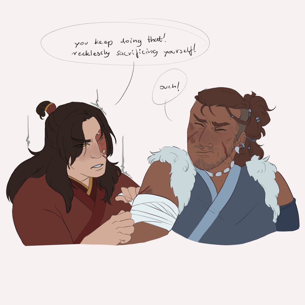yvainart's tweet photo. that one was for zukka week in the past #zukka #atla https://t.co/cuaxQtAMCm