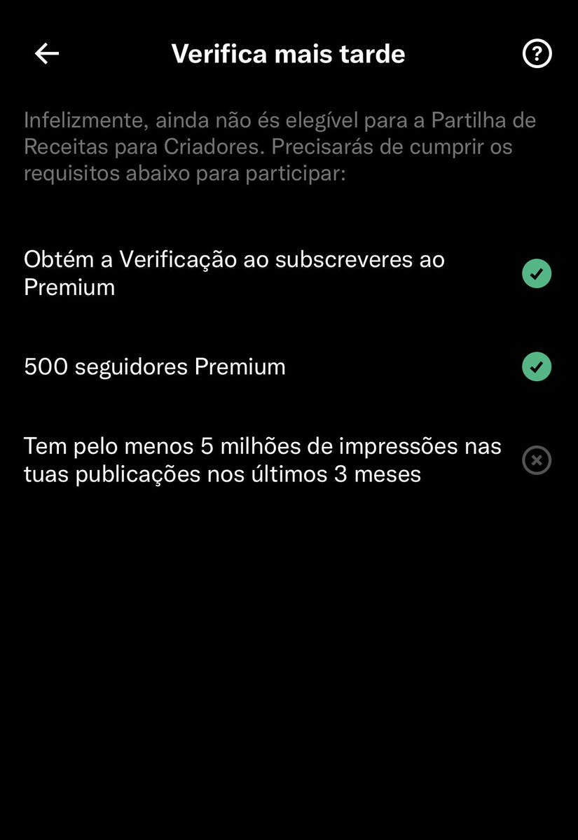 vandr777's tweet photo. Olá Galera só falta as 5 milhões de impressões para a monetização me ajude fico muito grata 🙏 https://t.co/ZpXPghBggN