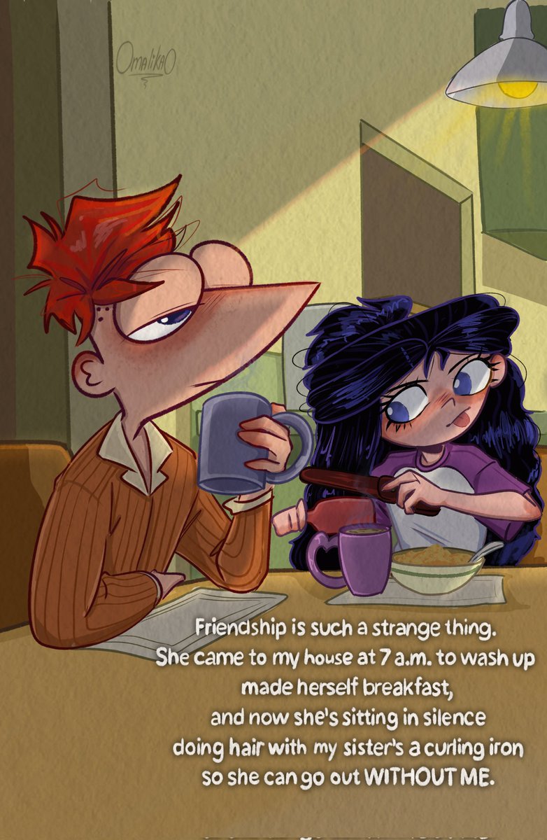 omalikaoo's tweet photo. It's literally them 

#phineasandferb #phinbella https://t.co/VJn9mFb5uR