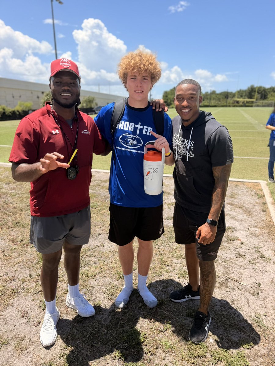 WEagans's tweet photo. Had a great day competing at the @Shorter_FB Prospect Camp alongside some of my teammates! Thank you @coachmorrison58 for hosting a great  camp! @RRamsRecruiting @RamsRhsFootball @BrodyWiseman @Bat_t3  @Lo_Kizell @Andy_Villamarzo @RealNews102 @Dwight_XOS @coacheverson_ @CoachTaylorTE
