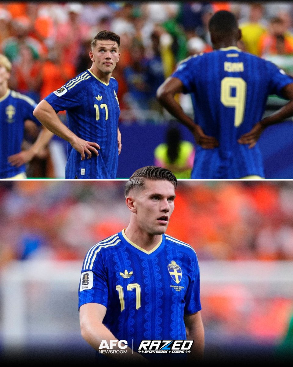 afcnewsroom's tweet photo. Viktor Gyökeres played the full 90 minutes in Sweden’s defeat to the Netherlands. He registered the most touches in the opposition box, created two chances, and completed 89% of his passes. 📊 https://t.co/ZP1C4NLpjS