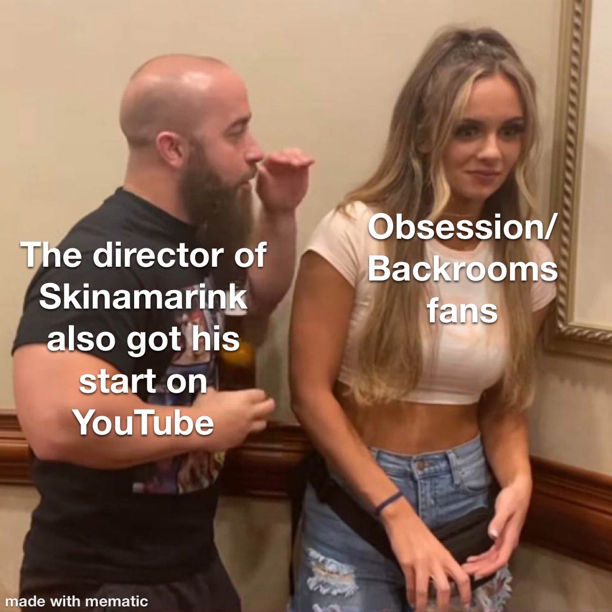 LelandMerritt's tweet photo. @kyleedwardball often imitated, never duplicated #skinamarink #horrormovies https://t.co/SzoYBRVDGK
